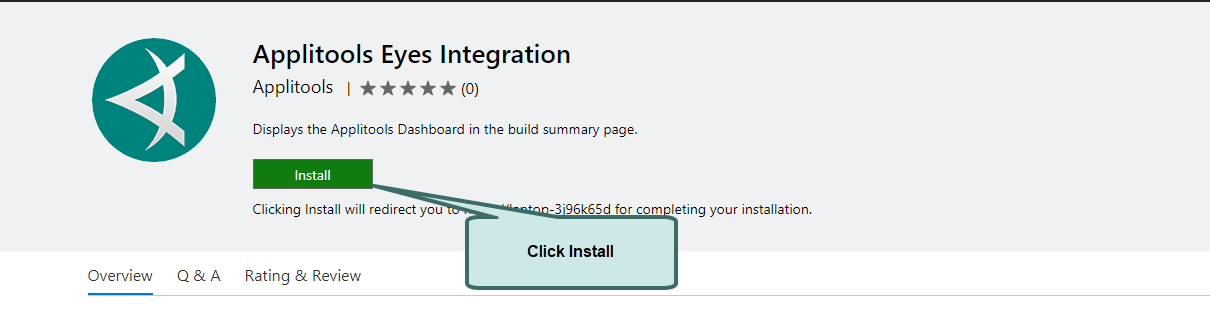 Install Extension