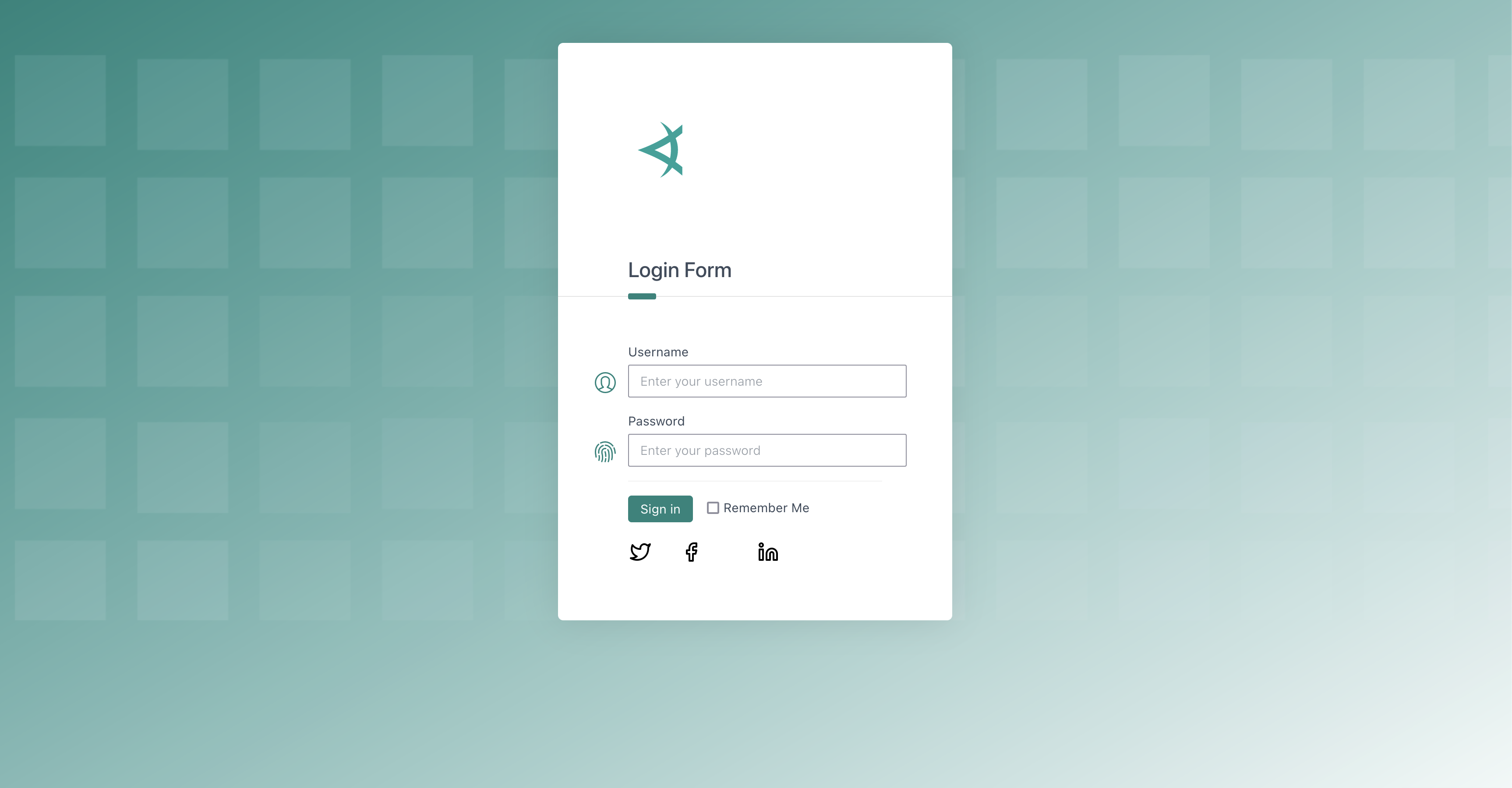 Login Form