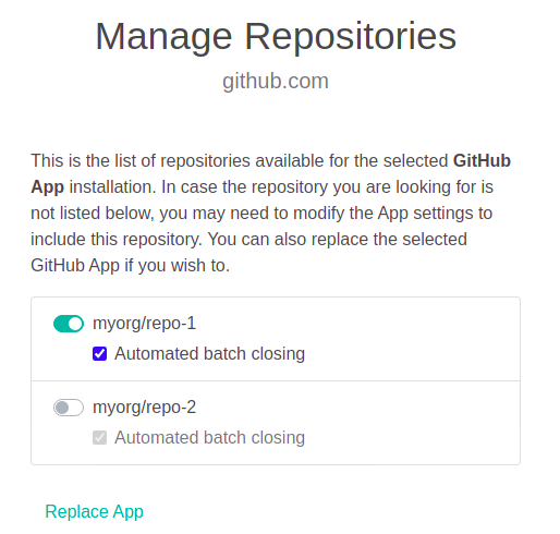 Manage Repos 4