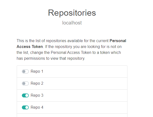 Proxy Repo List