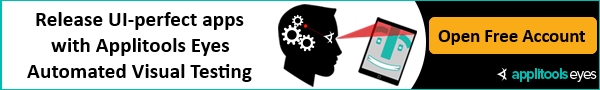 Release Apps with Flawless UI - with Applitools Eyes