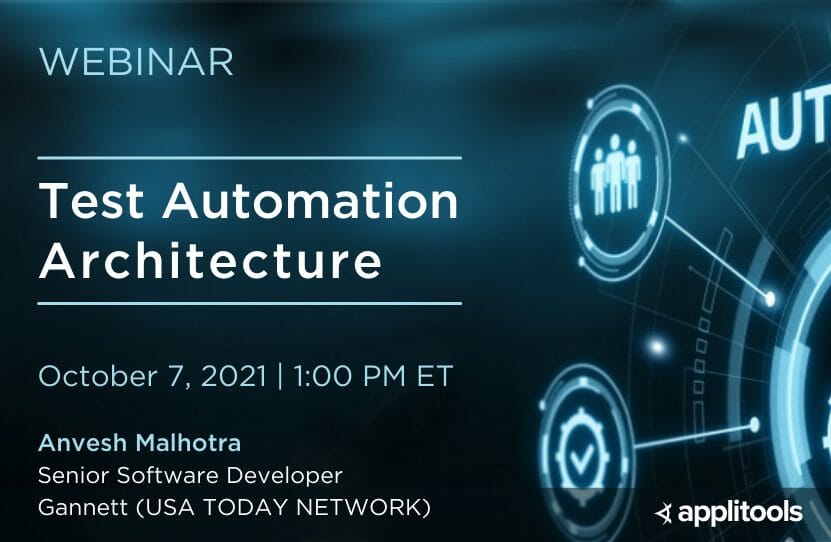 Test Automation Architecture - AI-Powered End-to-End Testing | Applitools