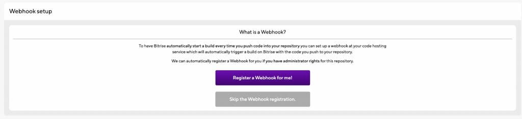 Register a Webhook