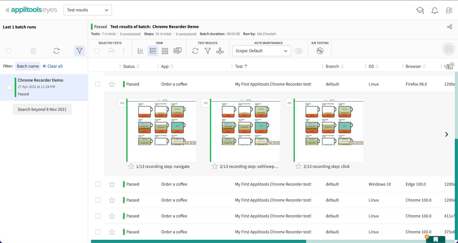 Record Testing Tool on Chrome Browser with Click, Record, Repeat Testing  Functionality