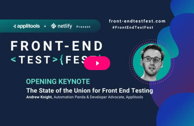 Front-end Test Fest - Opening Remarks