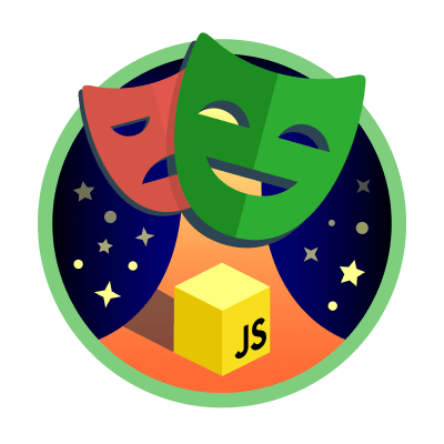 Playwright with Javascript course badge