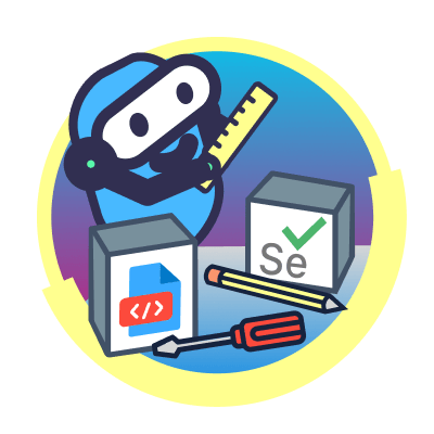 Selenium WebDriver with Java course badge