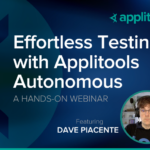 Effortless Testing with Applitools Autonomous