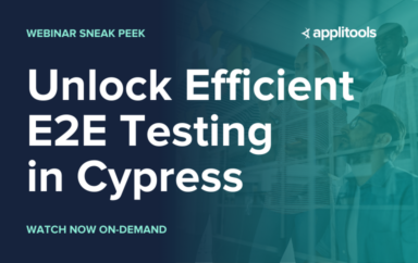 Unlock Efficient E2E Testing in Cypress