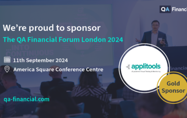 Applitools sponsors QA Financial London