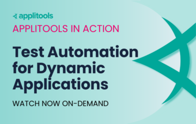 Test Automation for Dynamic Applications | Applitools in Action