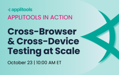 Cross-Browser and Cross-Device Testing at Scale