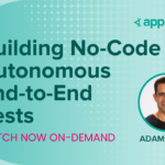 Building No-Code Autonomous End-to-End Tests