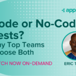 Code or No-Code Tests?